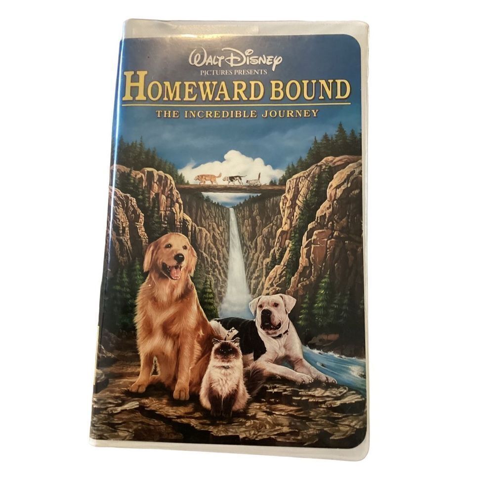 Homeward Bound The Incredible Journey VHS Tape Movie Vintage